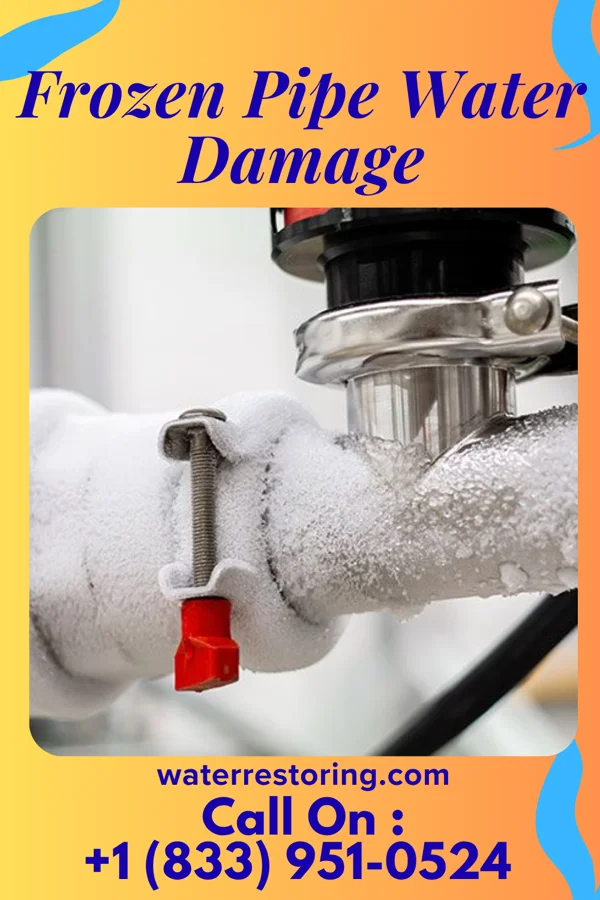 Frozen Pipe Water Damage in Waynesville, OH